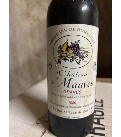 1 bouteille / Rouge 1989