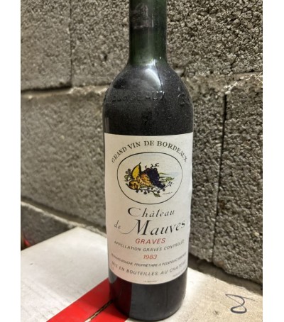 1 bouteille / Rouge 1983